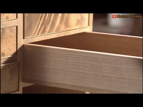 ancient technology of making cabinet furnitures - impossible looking  dovetail joint