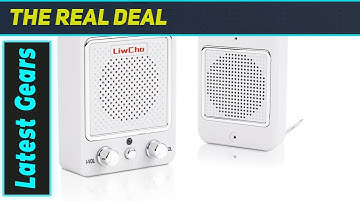 LiwCho Window Speaker Intercom System: Best Clarity for Counter Service