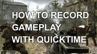 HOW TO RECORD GAMEPLAY ON YOUR MAC USING QUICKTIME PLAYER screenshot 4