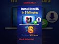 Installed IntelliJ in 5 Minutes ⚡ What’s Coming Next? | #TechStackWithHema #Shorts #CodingShorts