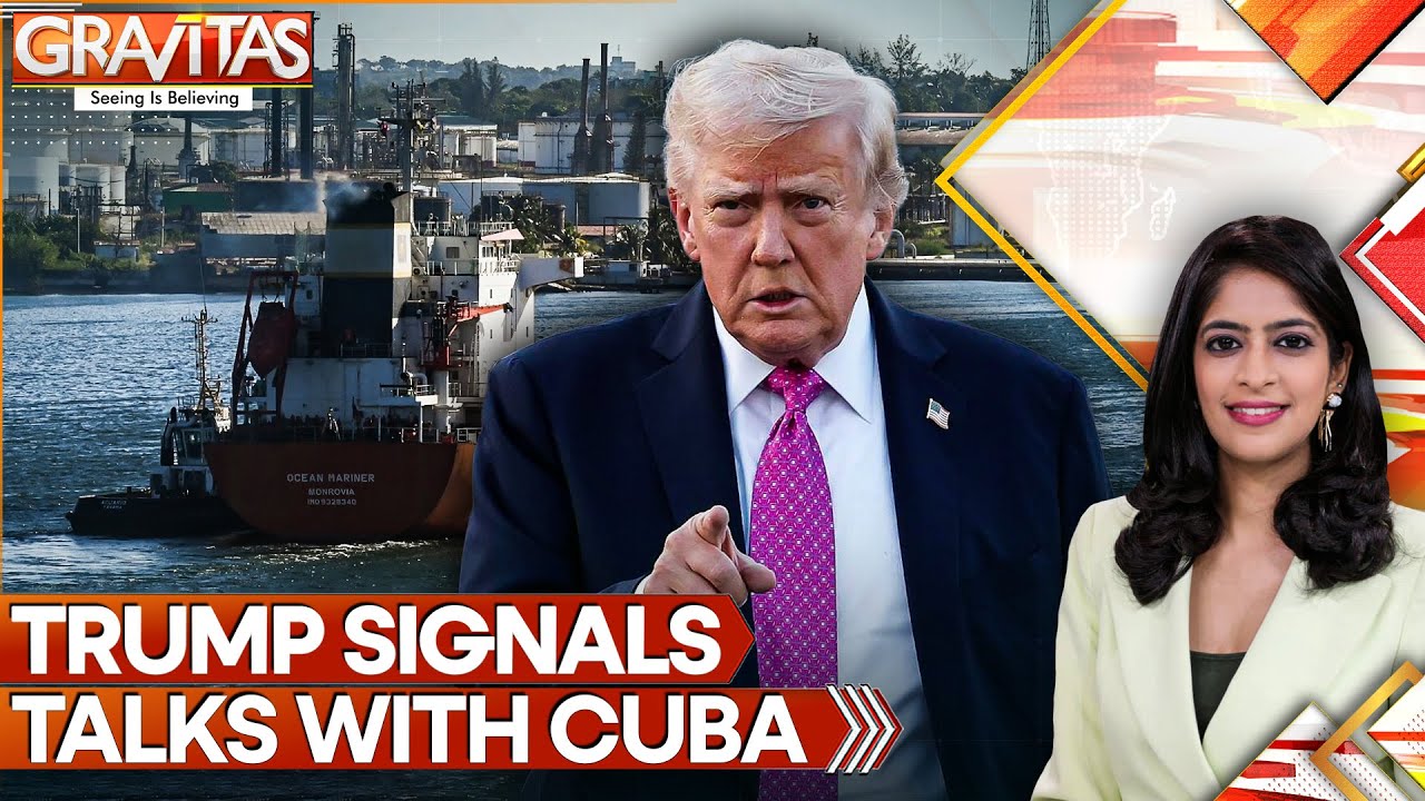 Trump’s Squeezes Cuba’s Oil Lifeline, Then Heads to Negotiating Table | GRAVITAS