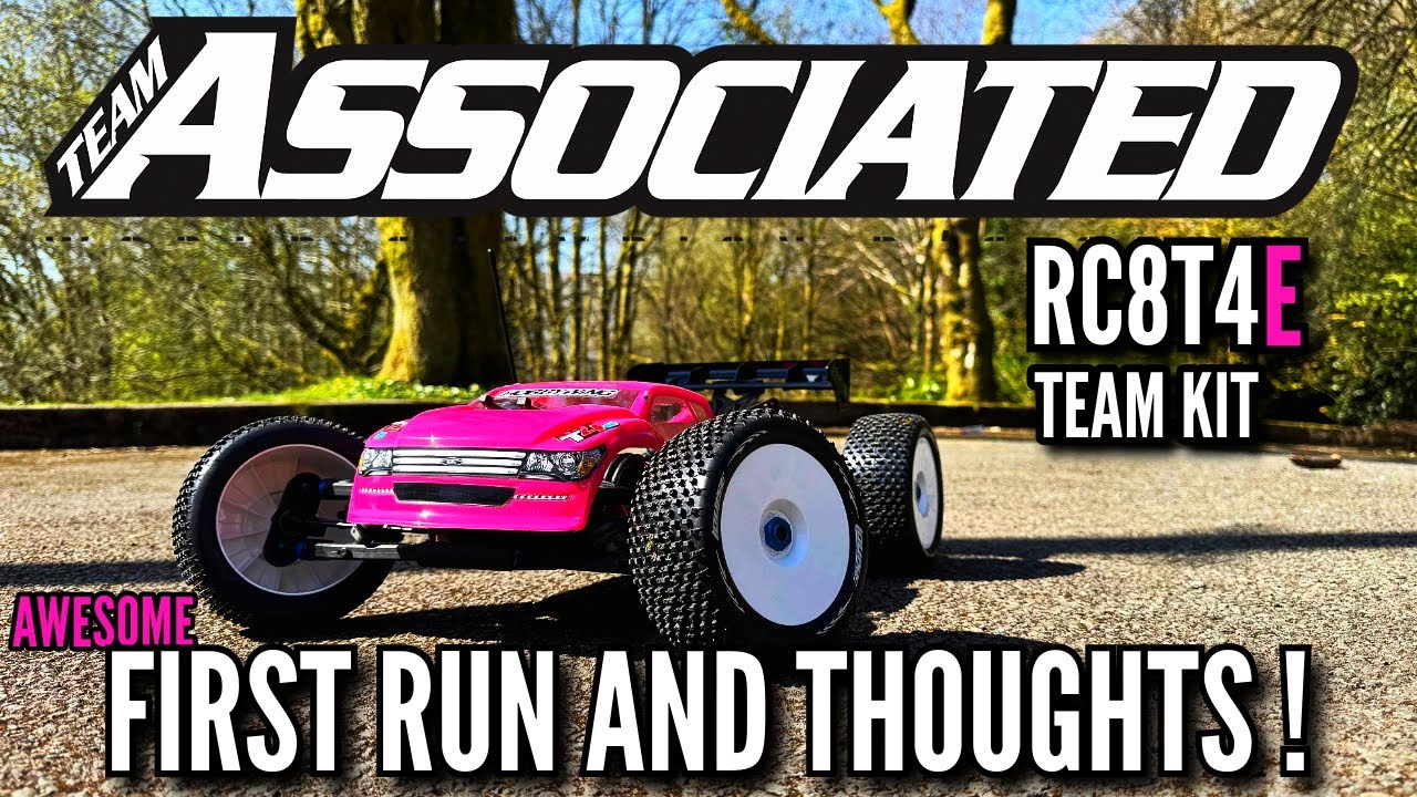 Team Associated RC8T4E – First Run of This ELITE Race Truggy!