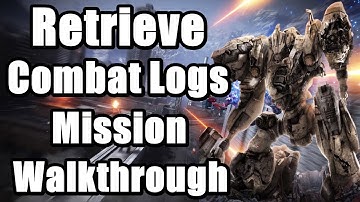 Armored Core 6 Fires of Rubicon - Retrieve Combat Logs Mission Walkthrough