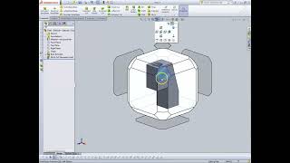 Air Engine Body — SolidWorks 3D Modeling Sample