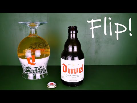 How to pour Duvel beer Barbaric Style! | FLIP it!