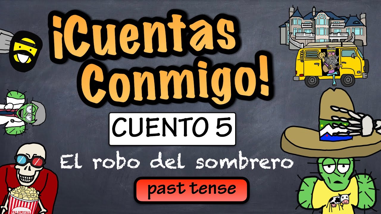 ⁣Spanish in Context - El robo del sombrero (past tense)