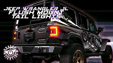 Flush Mount LED Tail Light Installation on Jeep Wrangler JL from ORACLE Lighting