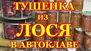 Тушенка из лося в автоклаве Мясо лосятины экологически чистое и натурально