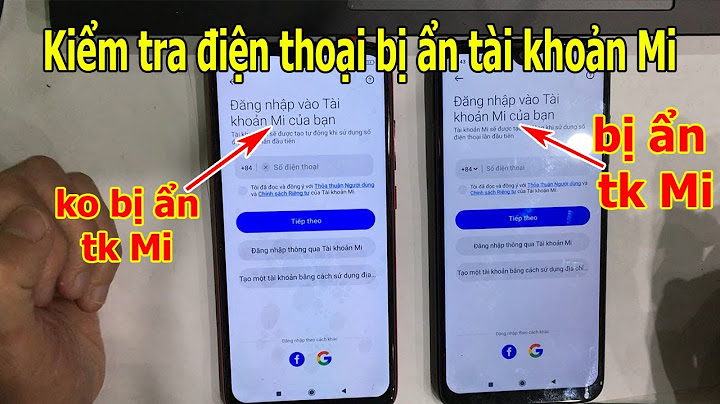 Lỗi không thể tắt tìm thiết bị xiaomi