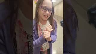 Junie B. Jones Cast Shaking My Hand In Charecter