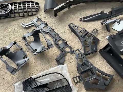 Комплект обвісів AMG для Mercedes GLE coupe C167 2019-2024 рр., видео 1