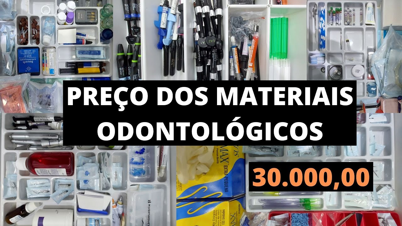 QUANTO CUSTA A LISTA DOS MATERIAIS DE ODONTOLOGIA DA FACULDADE | VALOR ...
