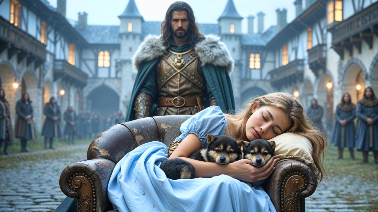 The Alpha King's Twin Pups Wouldn’t Stop Crying — Until the Shunned Omega Maid Did This