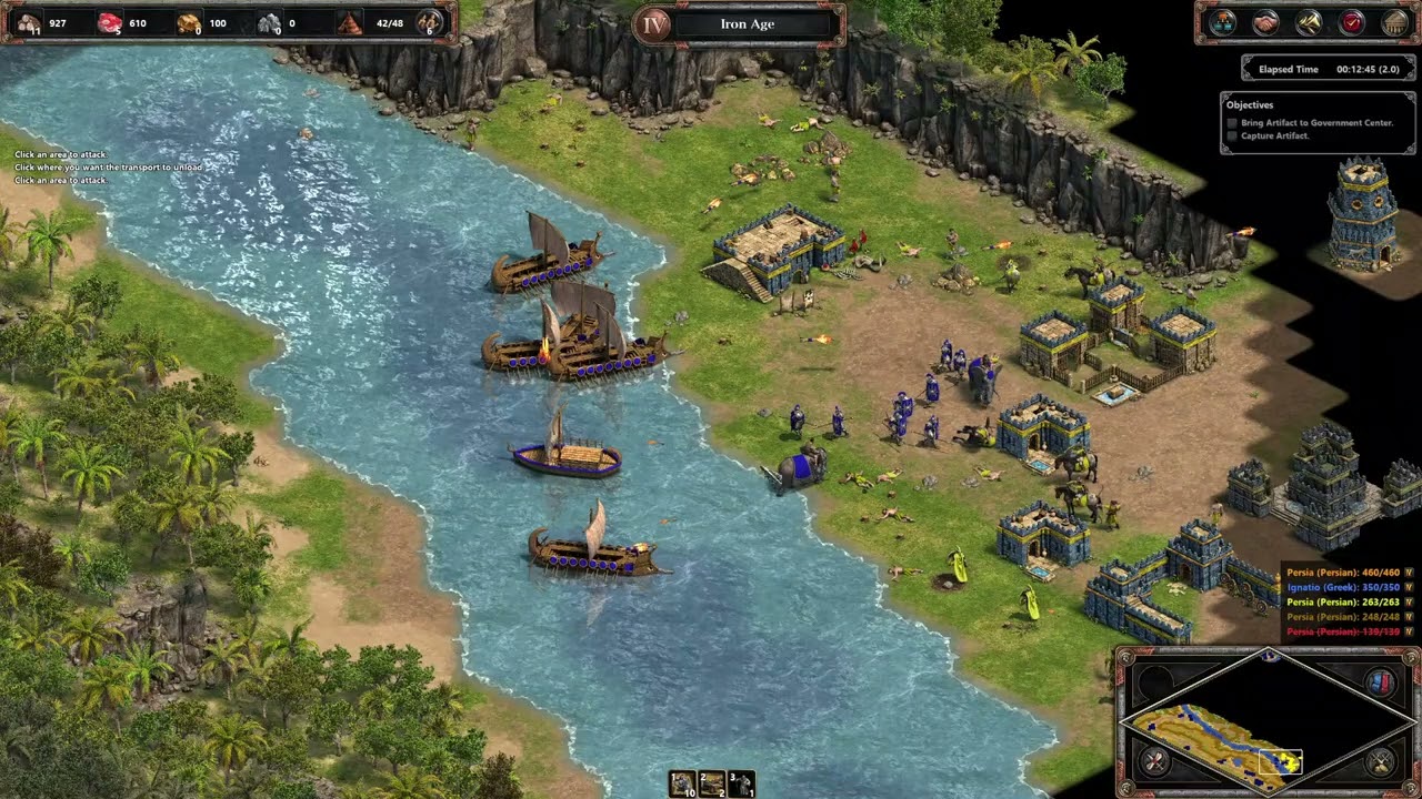 Glory of Greece. Xenophon's March. Age of Empires. Definitive edition.