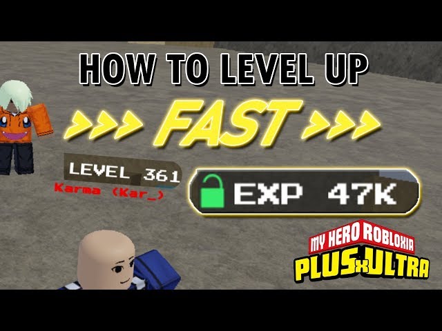 Code The Fastest Way To Level Up Plus Ultra 2 Roblox Youtube - roblox plus ultra one for all quirk roblox hack qtx