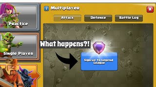 Th11 in LEGENDS LEAGUE | this is what happens if you ENTER  legends!?