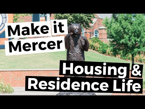 Housing & Residence Life wants you to Make It Mercer!