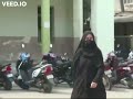 Muslim Girl Brave Alone Girl Allah O Akbar