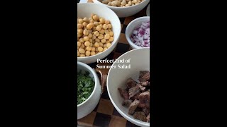 Easy Dense Bean Salad for Labor Day Hosting 🥗
