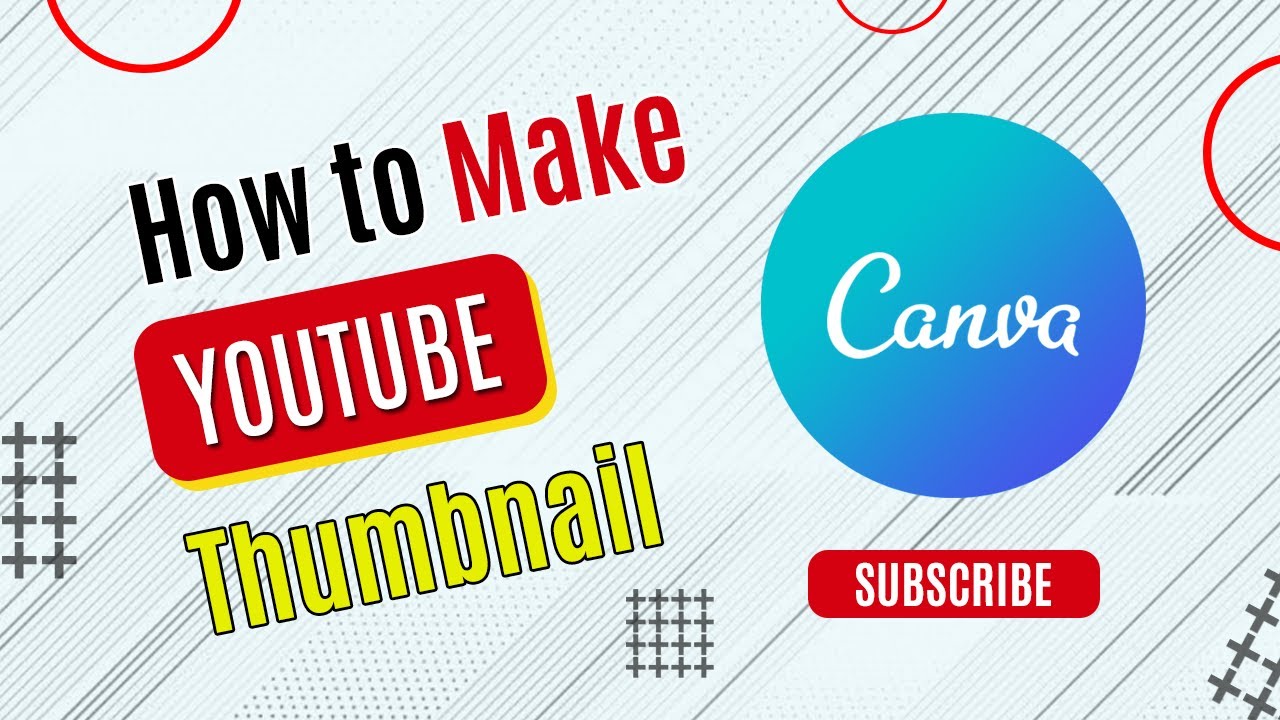 How to Make a Youtube Thumbnail with Canva | Create Youtube Thumbnail ...