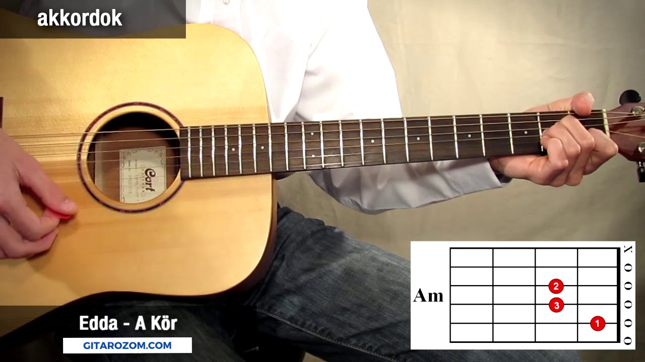 Edda - Kör gitáron, kotta, tab, akkord - Gitarozom.com - YouTube