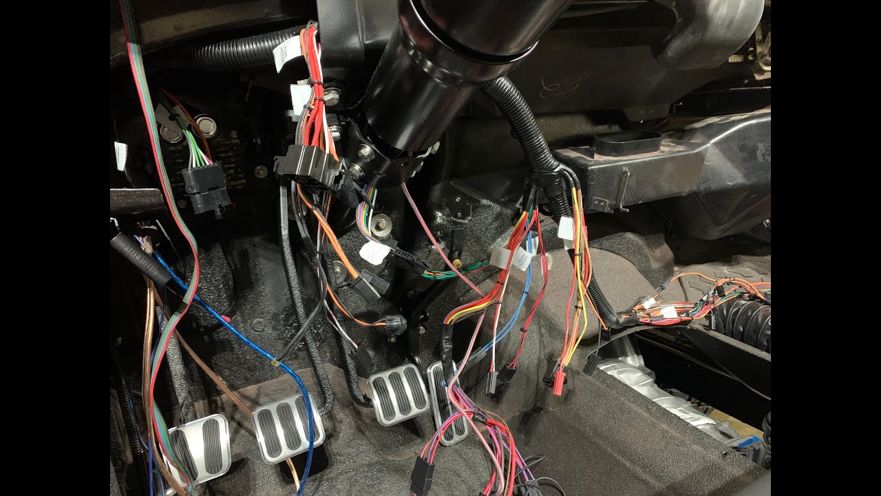 Jeep CJ7 Update 57 - Painless Wiring Install Part 2 - Ignition and Fuse