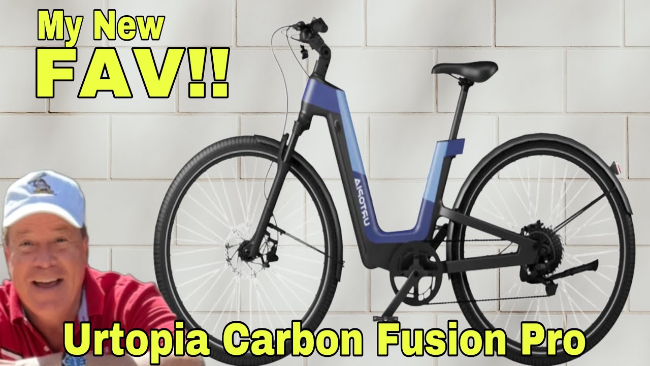 Unlike Anything I’ve Seen! The Urtopia Carbon Fusion Pro E-bike!