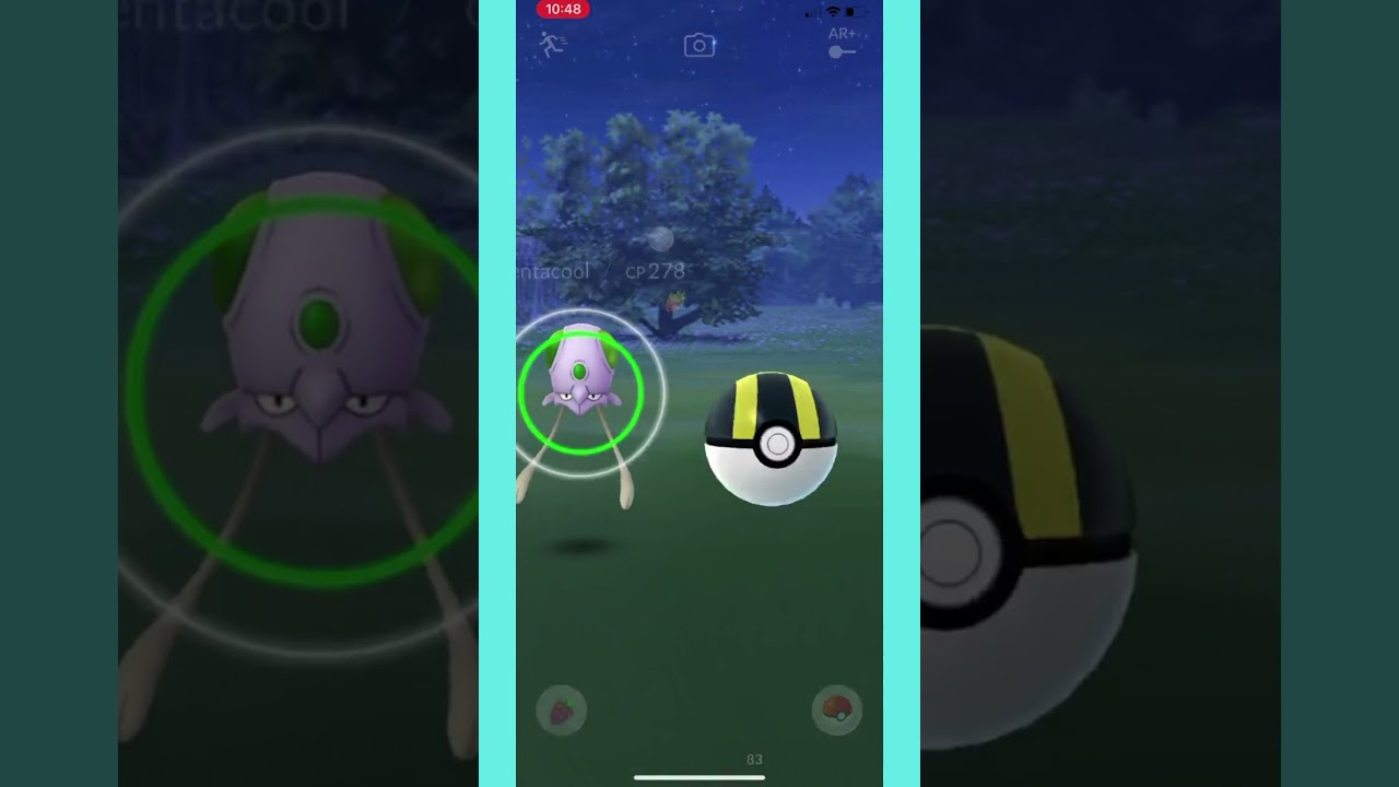 shiny Tentacool #shorts #PokemonGO