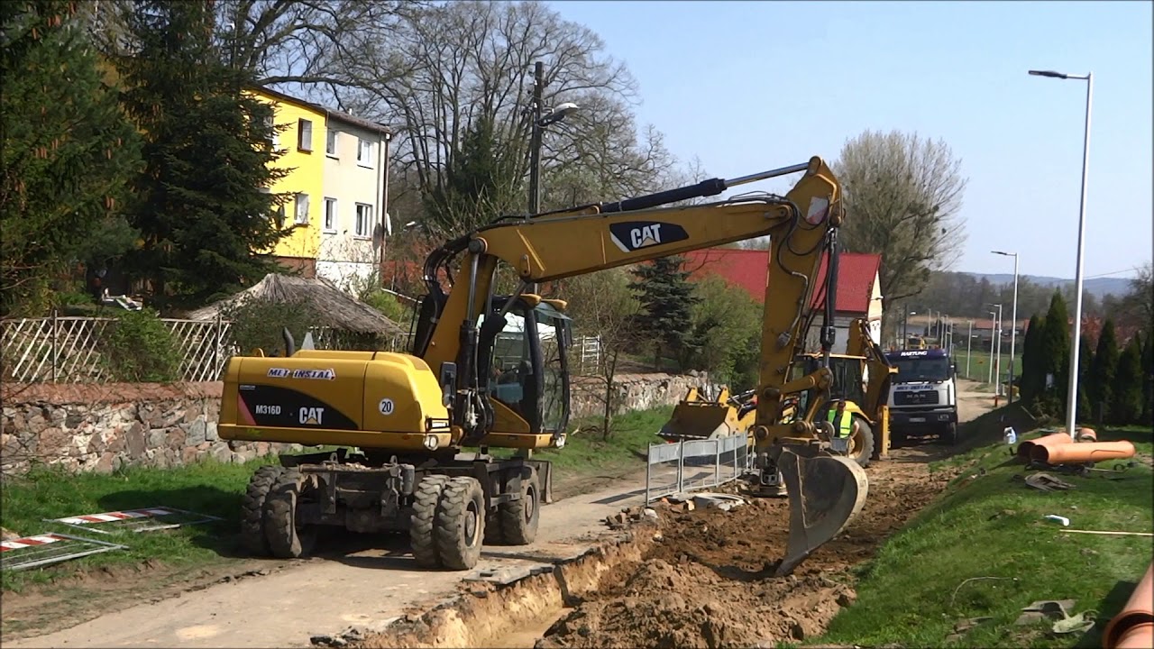 Remont drogi gminnej w Moczyłach (18.04.2018)