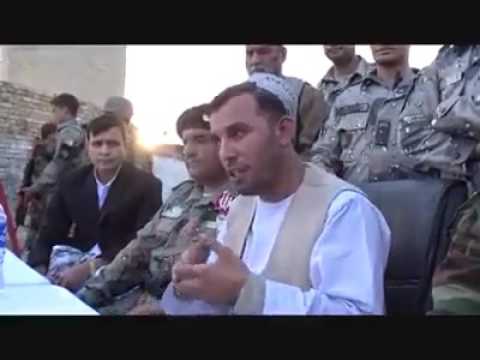 general raziq talking with pak army about speenboldak - YouTube