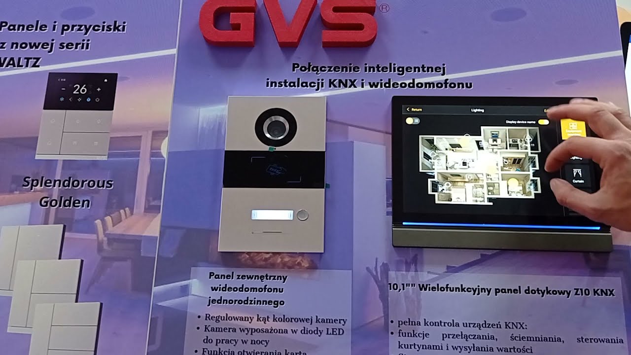 Panel GVS KNX Z10 i wideodomofon