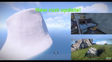 Rust update 03/08/2017 - New icebergs, new ore nodes visuals, and more!