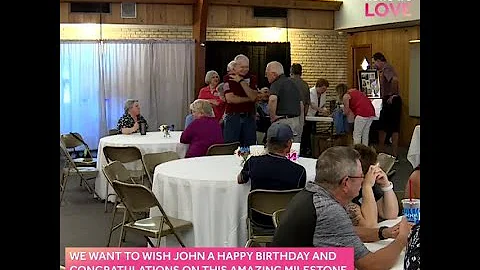 Oklahoma World War II veteran celebrates 100th birthday