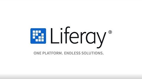 Liferay: One Platform for Endless Solutions