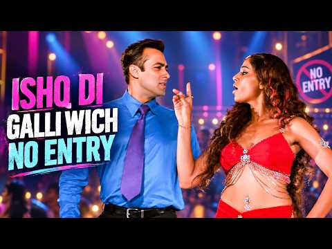 Ishq Di Galli Vich - No Entry Full Video | Salman Khan, Anil Kapoor & Bipasha | Sonu Nigam, Alisha