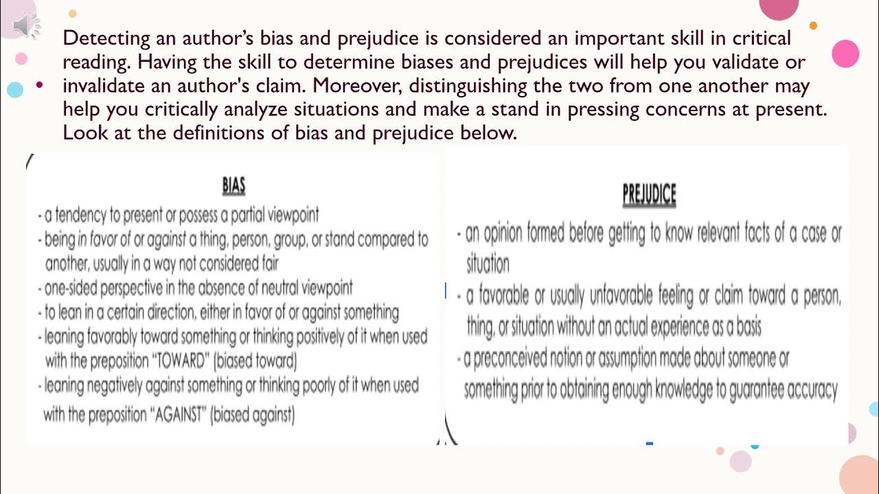 English9Differentiating Biases from Prejudices (Part 2)(Quarter 3