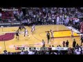 LeBron James Game Winner Chris Bosh BIG Block March 24 2014