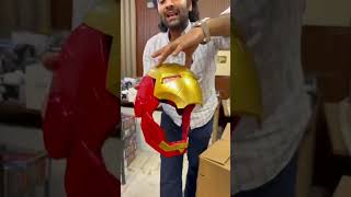 Iron man mask helmet 😱#shorts #shortvideo #viralproducts #ironman #gadgets #coolgadgets