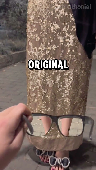 See Through Clothes? Real or Fake Perspective Mirror?