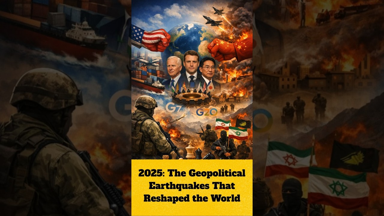 2025: The Geopolitical Earthquakes That Reshaped the World 