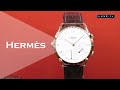 Herms  lart de la montre tout en motion