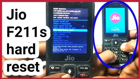 Jiophone F211s hard reset || How to hard reset jiophone f211s || jiophone hang jio f211s