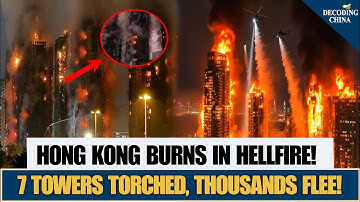 Covered in Bamboo, Fire Alarms Never Sounded — Hong Kong Fire Disaster Sparks Outrage