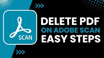 How to Delete PDF on Adobe Scan !