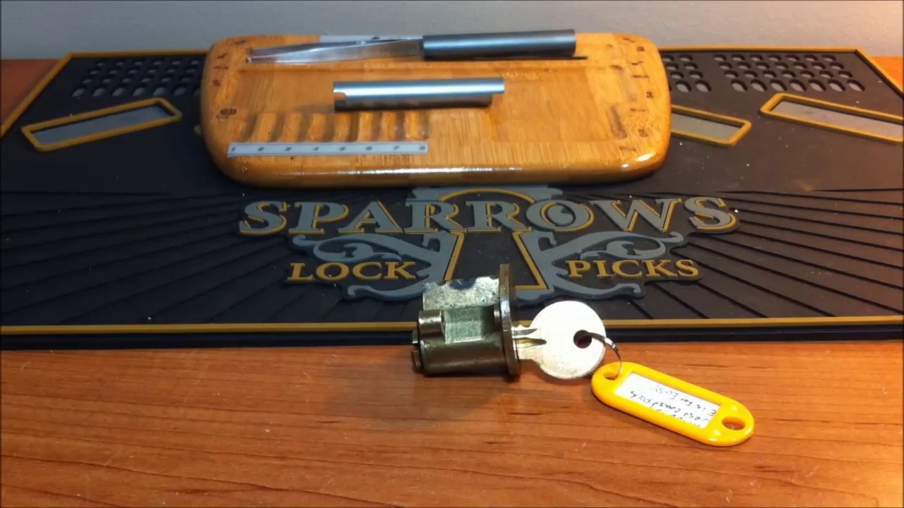 (57) 5 Pin challenge lock 'E For Easy' spp'd and gutted lock pinned and