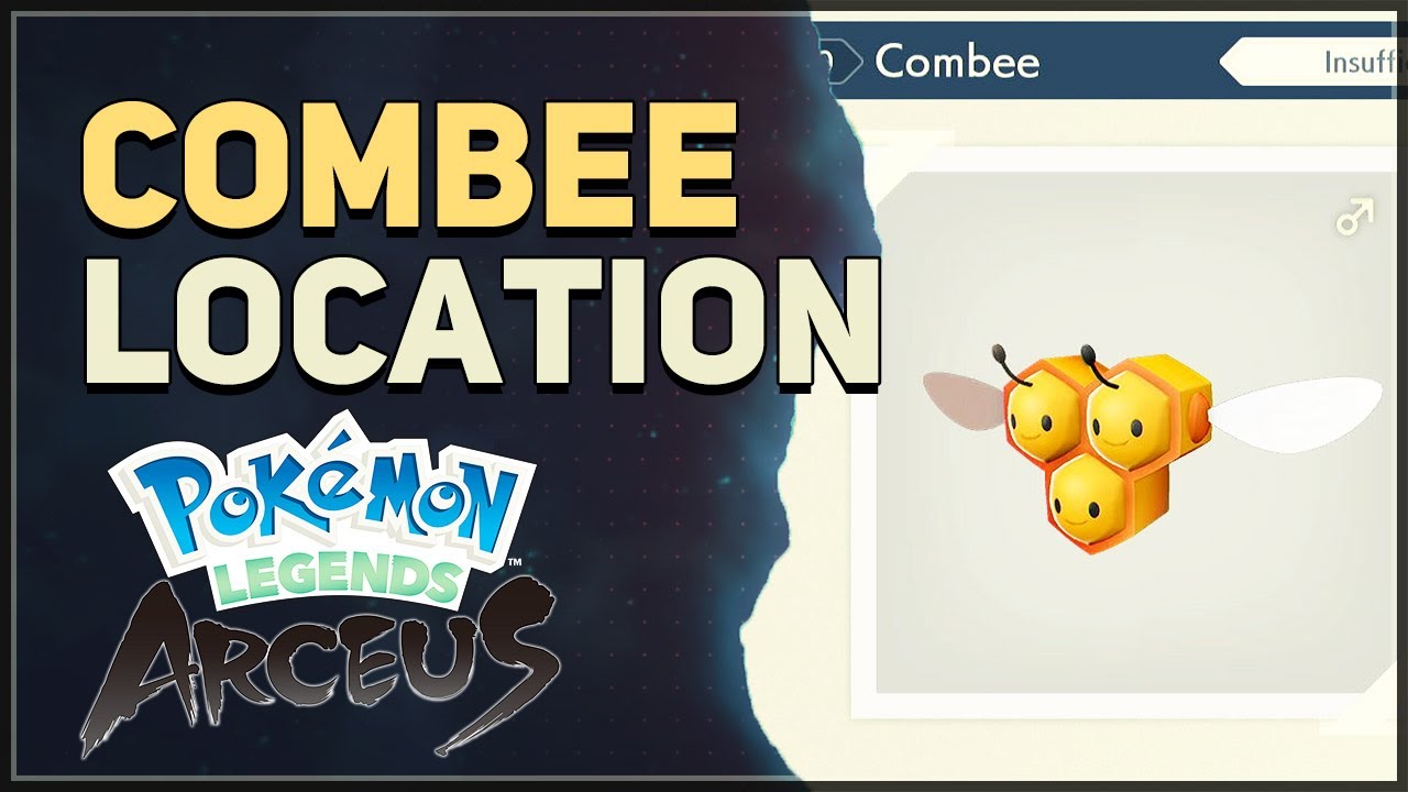 Combee Location Pokemon Legends Arceus - YouTube