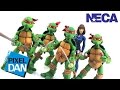 NECA Toys Teenage Mutant Ninja Turtles 2008 Mirage Comics Figures Video Review