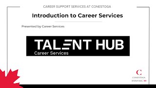 Career Support Services   Introduction