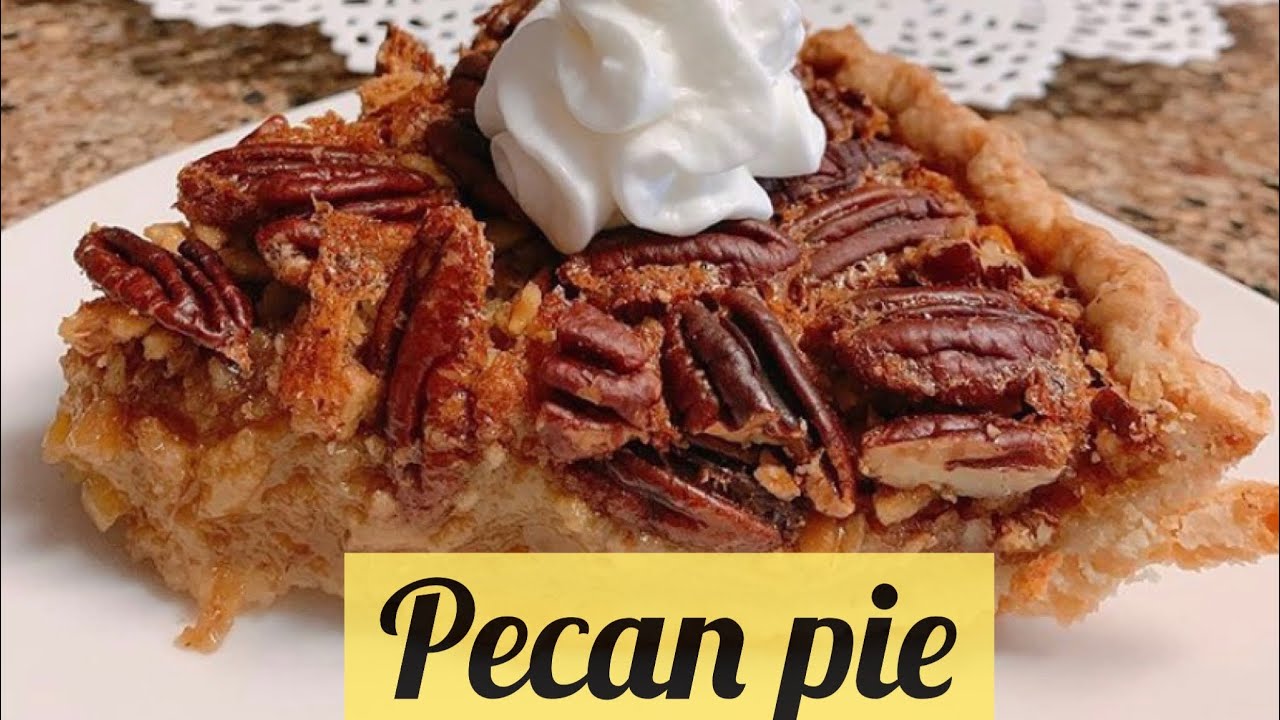 Pecan pie 🥧  فطيره الجوز اشهر فطيره بامريكا بالطريقه الصحيحه لذيذه جداً