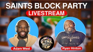 #Saints Block Party Podcast: 2025 Saints vs #Bears WK7 ZOOM LIVESTREAM #whodat #watchparty